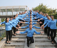 理想團隊，精神面貌好